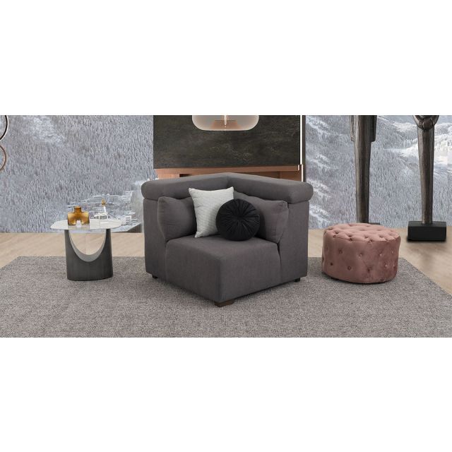 Sillón Esquinero Cloe CL Gris