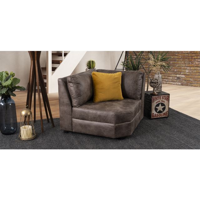 Sillón Esquinero Gea Montana Café