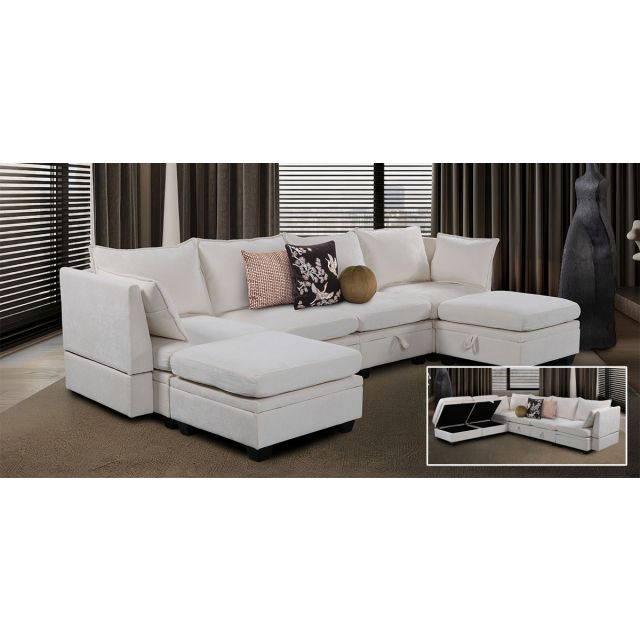 Sala Modular Glimer Beige