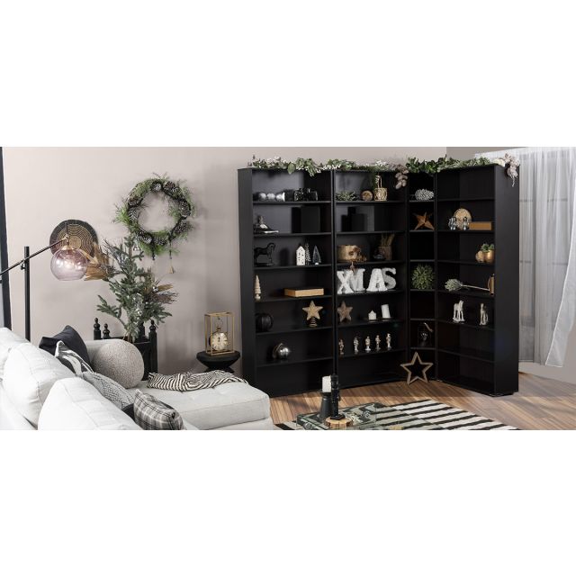 Librero con Esquinero Tobby Life Café