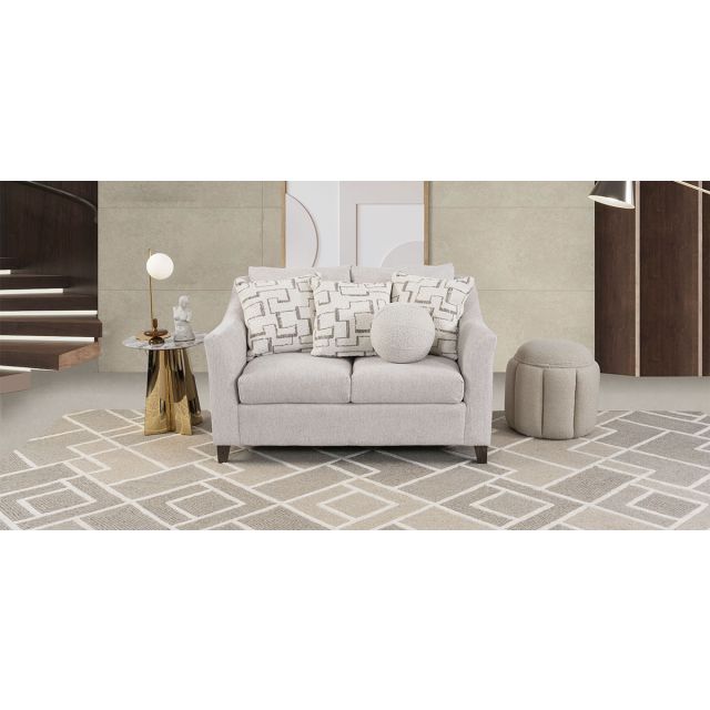 Sofá 2 Plazas Geovanna Beige