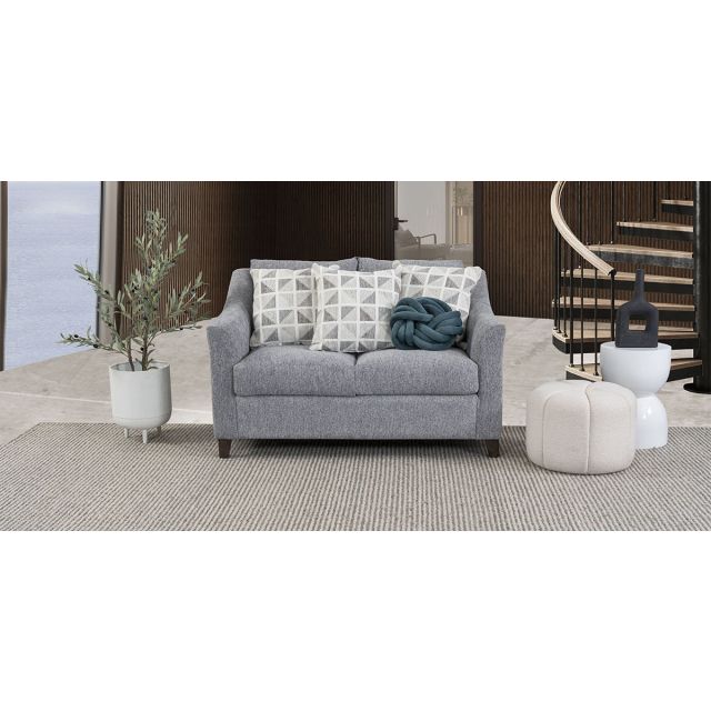 Sofá 2 Plazas Geovanna Gris