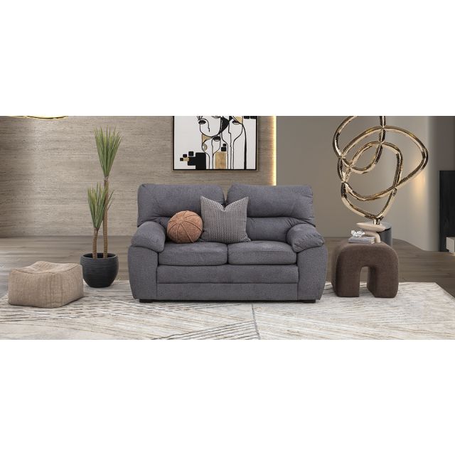 Sofá 2 Plazas Balam Gris Smoke