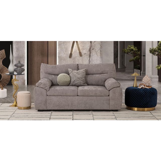 Sofá 2 Plazas Milos Gris