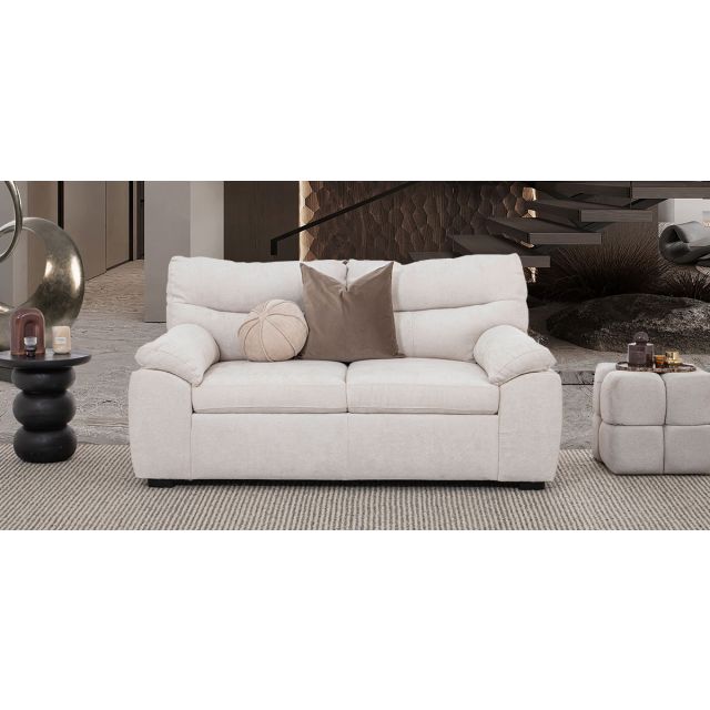 Sofá 2 Plazas Milos Blanco