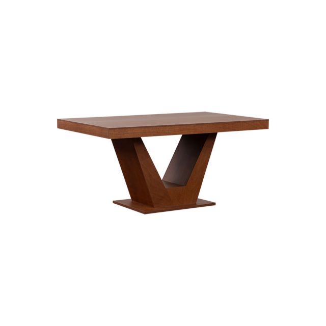 Mesa Comedor 160 x 100 Cm Volta Café