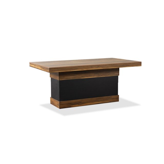 Mesa Comedor 180 x 100 Cm Invictus Negra