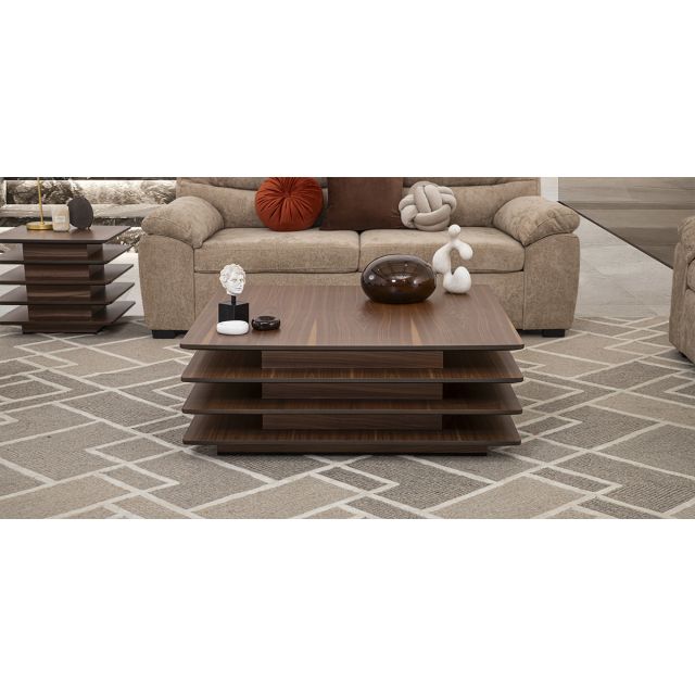 Mesa De Centro Navi Café Nogal