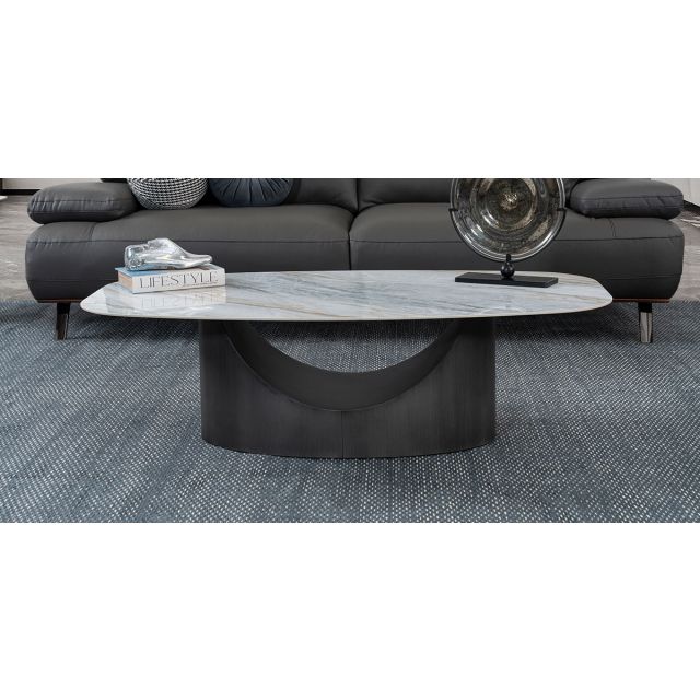 Mesa De Centro Rectangular Summer Gris