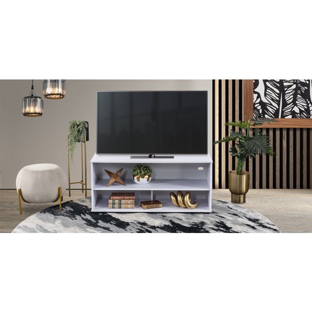 Mesa TV Fibby Life Blanco