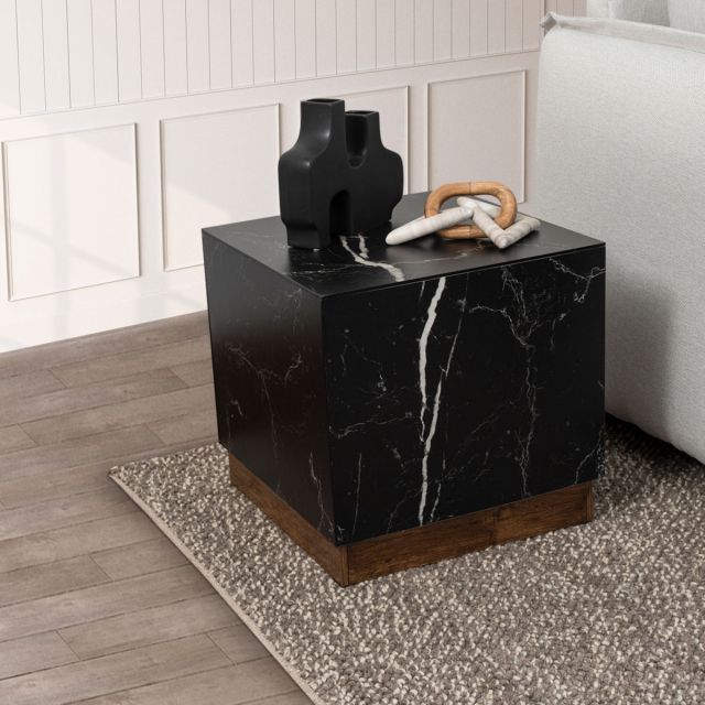 Mesa Lateral Birmania Negro
