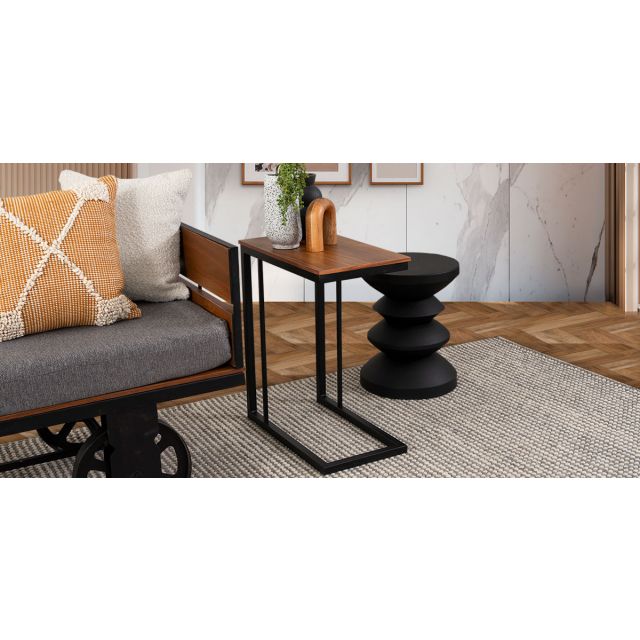 Mesa Lateral Rectangular Tammy Café