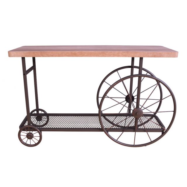 Consola Francie 123 cm Metal Café