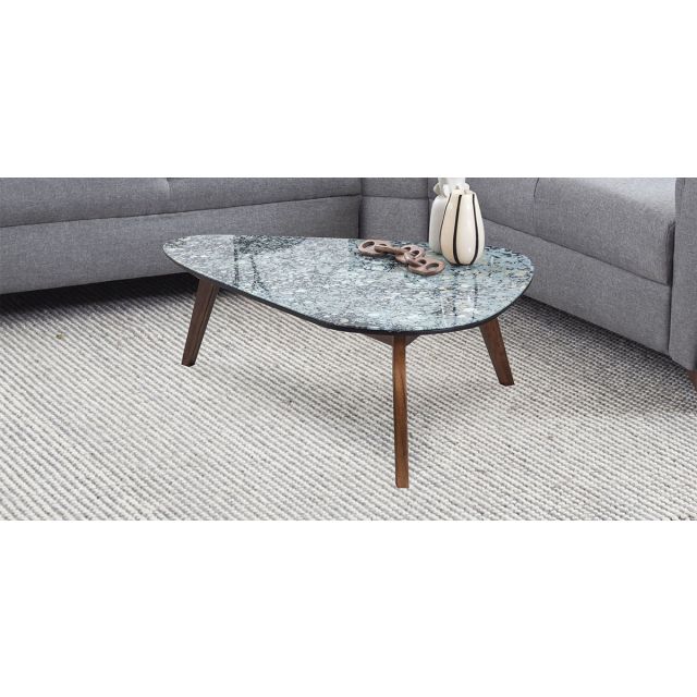 Mesa De Centro Golden Multicolor Grande