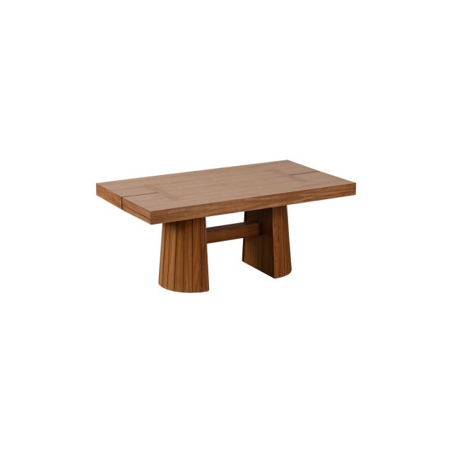 Mesa Comedor Rectangular 180 Cm Lynnea Café