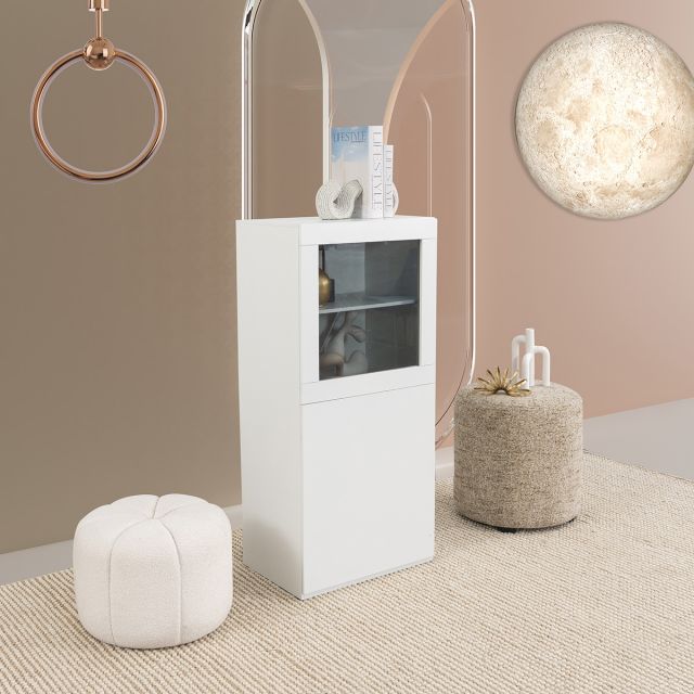 Modulo Lateral Derecho 2 Puertas Toronto Life Blanco