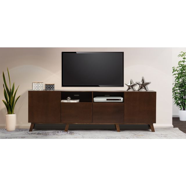 Mueble de TV 240 Cm Quebec Life Café Nogal