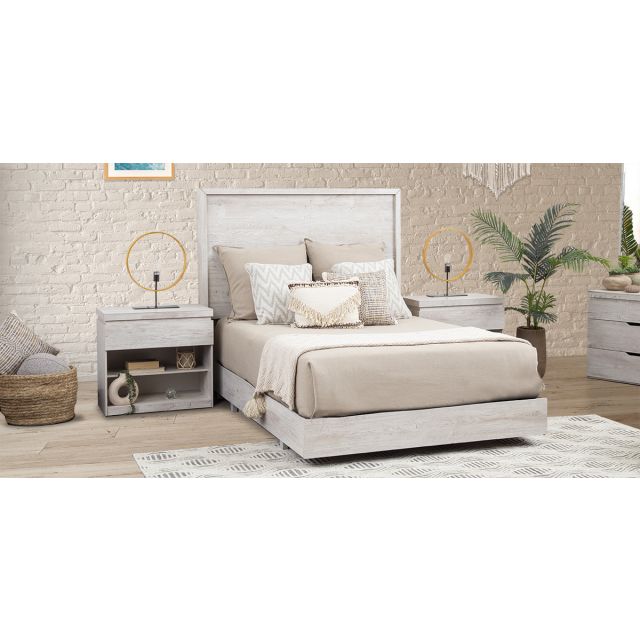 Cama Matrimonial Haití Blanco