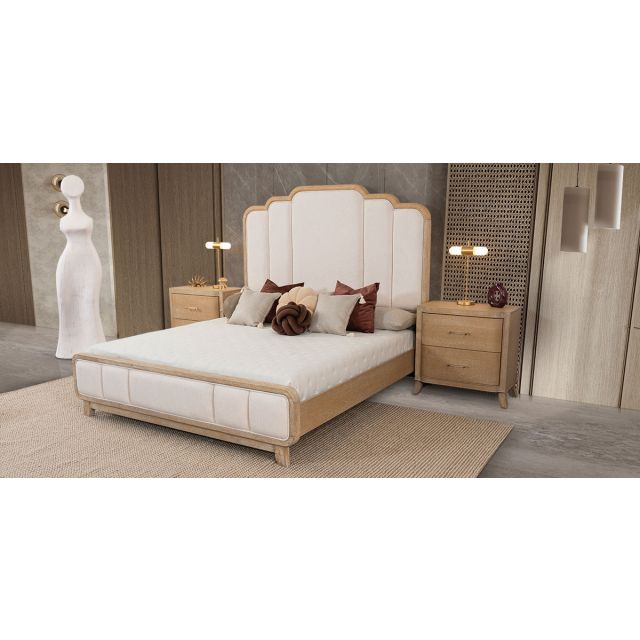 Cama King Size Elora CL Beige