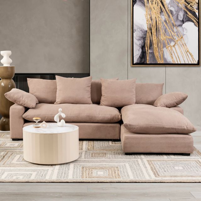 Sala Modular Derecha Cloud Beige