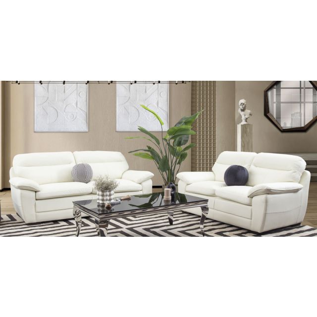 Sala Piel Match Angels Blanco  (Boal)