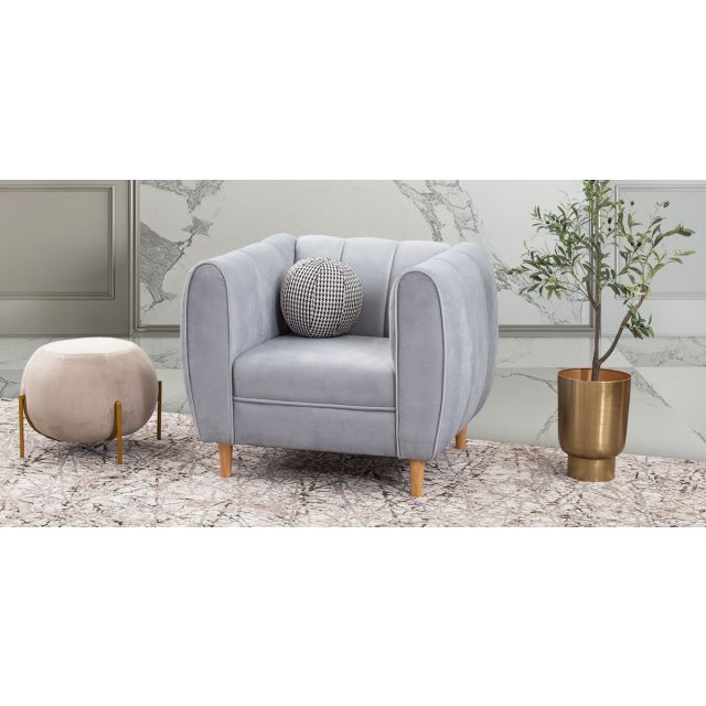 Sillón Castell Plata