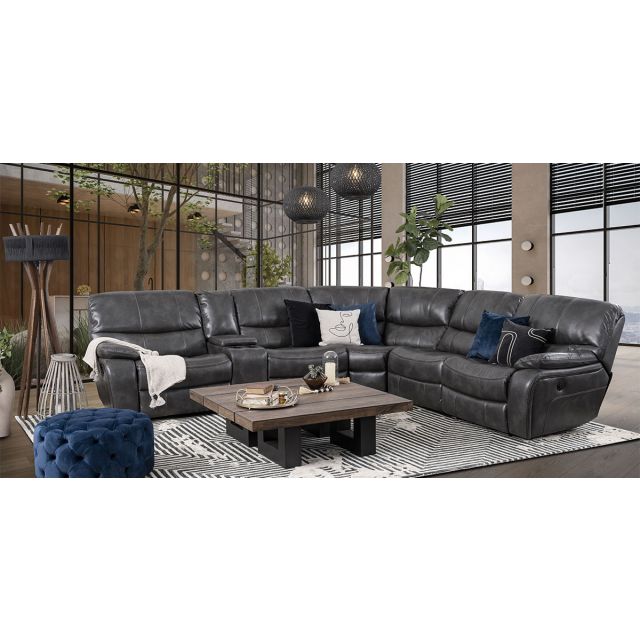Sala Modular Reclinable Bolga Gris  