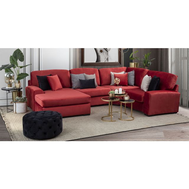 Sala Creta Love Red 4 Piezas