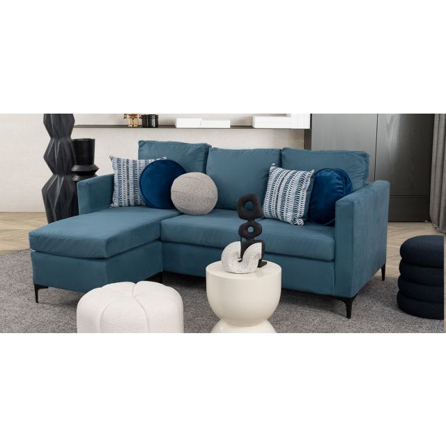 Sala Modular Omega Promo Azul Indigo