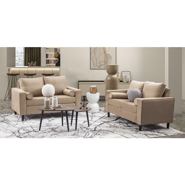 Sala Landmark Beige 2 Piezas