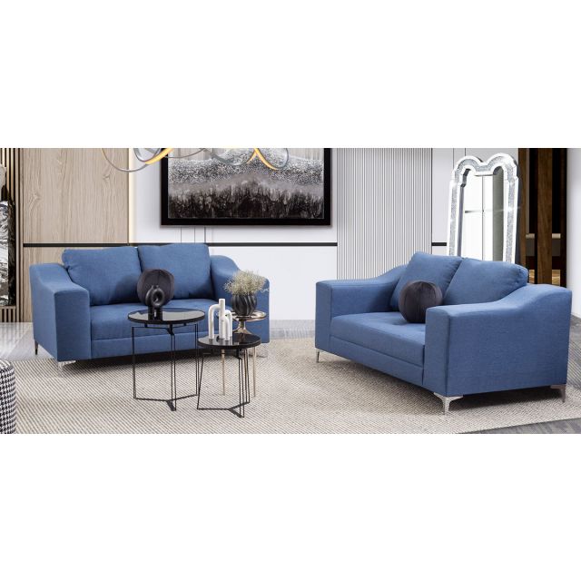 Sala Marruecos Azul Navy 2 Piezas