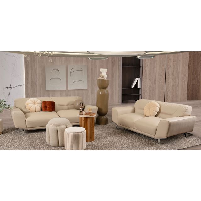 Sala Piel Ameno CL Beige (Boal)