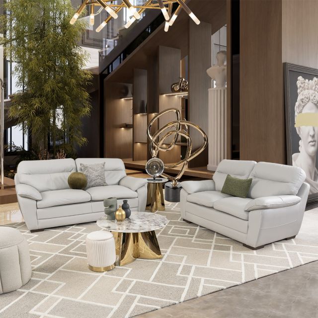 Sala Piel Match Angels Gris  (Boal)