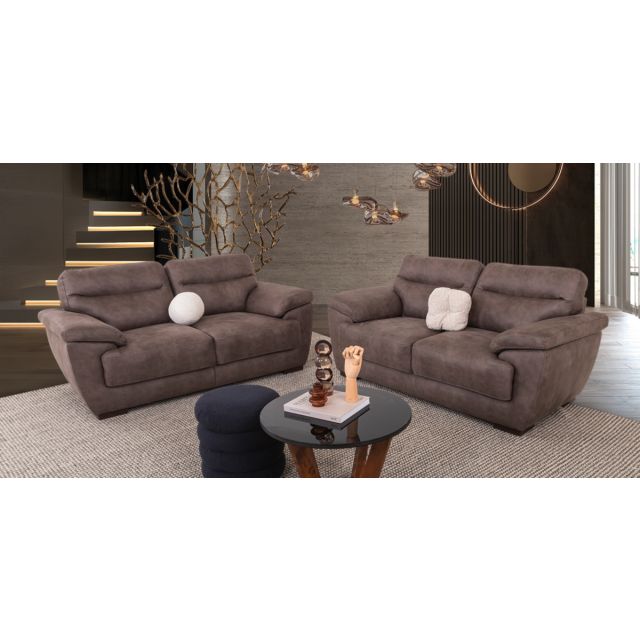 Sala Baldi Gris 2 Piezas (Boal)