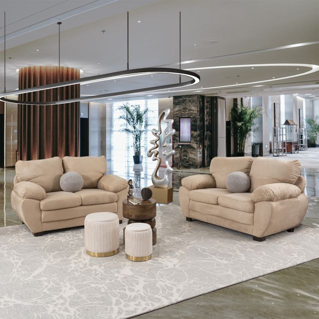 Sala Bruselas New Beige 2 Piezas