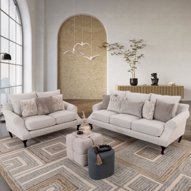 Sala James Fiora Ecru Blanco