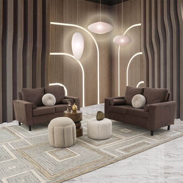 Sala Landmark Café 2 Piezas