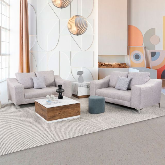 Sala Marruecos Beige 2 Piezas