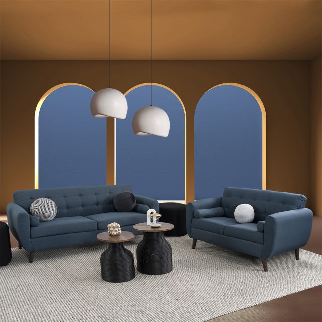 Sala Monet Azul Navy