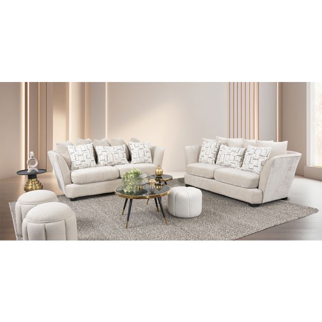 Sala Opulent Beige 2 Piezas