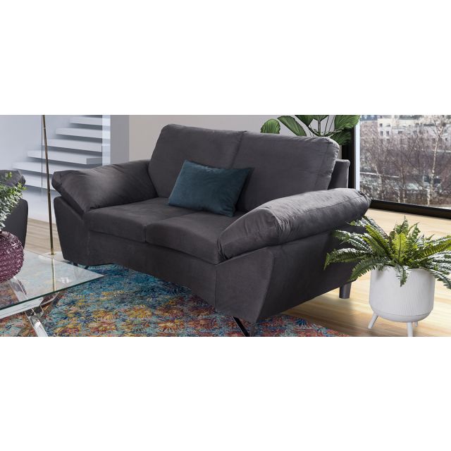 Sofá 2 Plazas Redwood III Gris Oxford