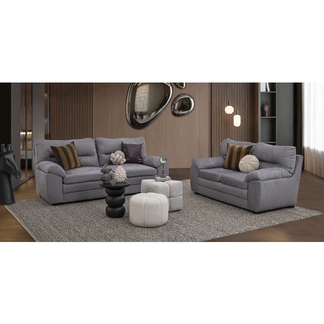 Sala Balam Gris Acero