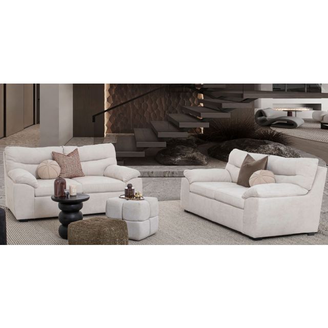 Sala Milos Blanco 2 Piezas