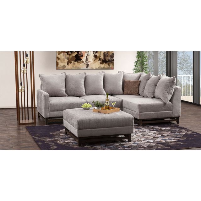 Sala Modular Derecha Adelei Gris
