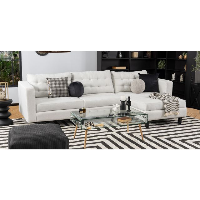 Sala Modular Derecha Kiev Life Blanco Humo