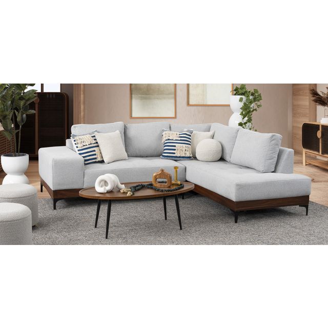 Sala Modular Derecha Fiorella Gris