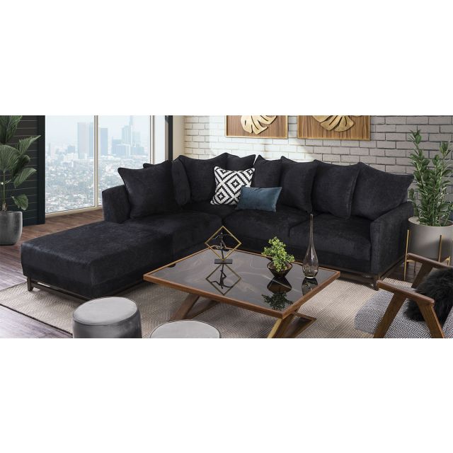 Sala Modular Izquierda Adelei Negro