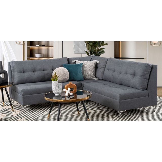 Sala Modular Esquinera Ambar Gris