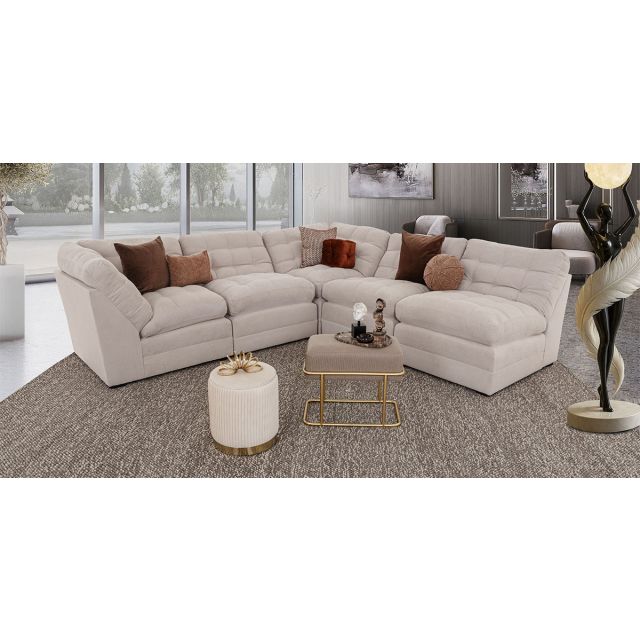 Sala Morrison New Beige 5 Piezas