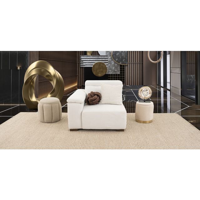 Sillón Brazo Izquierdo Cloe CL Beige